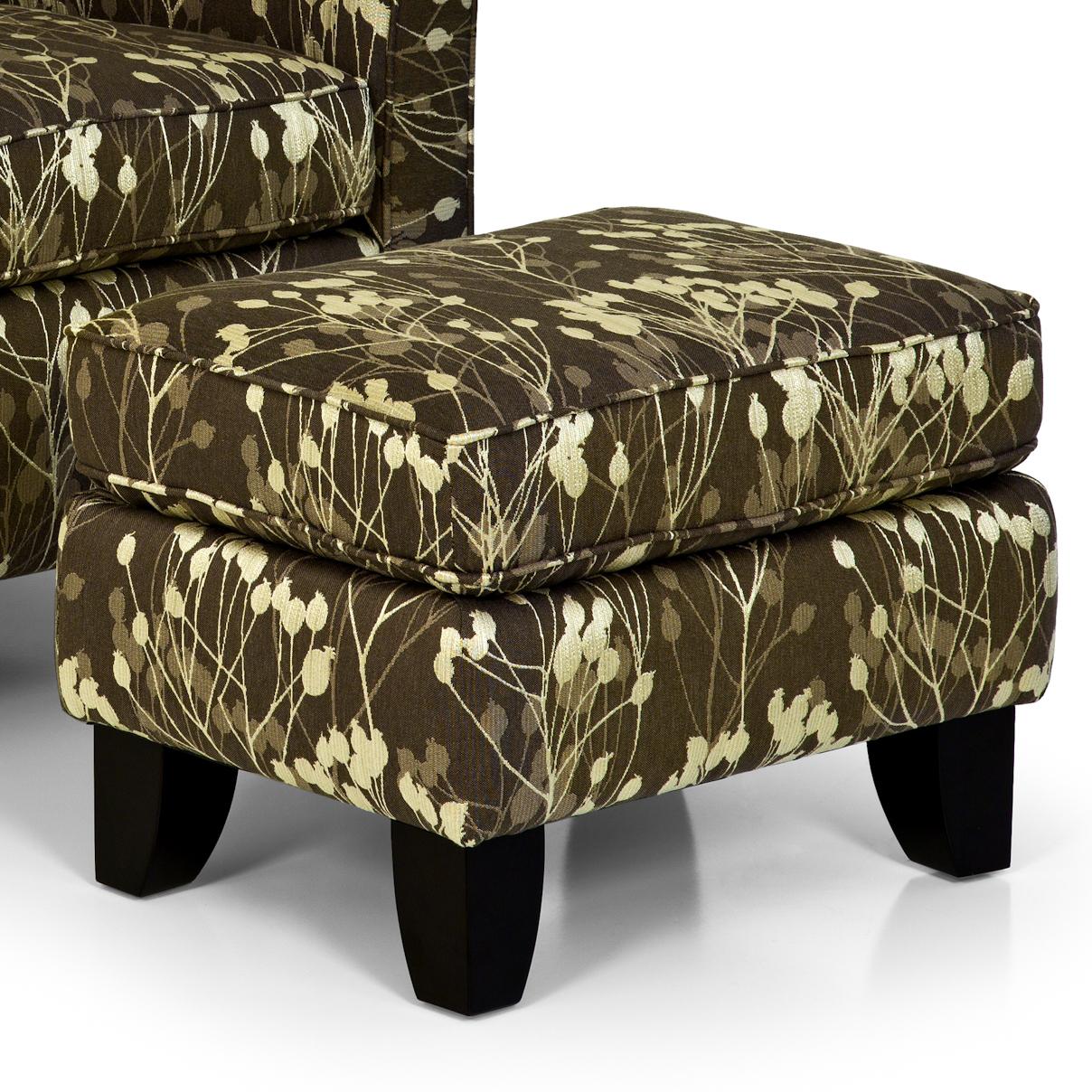 Stanton Accent Chairs and Ottomans Contemporary Accent Chair Ottoman